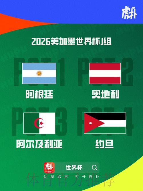 世界杯J组抽签出炉：阿根廷、阿尔及利亚、奥地利、约旦